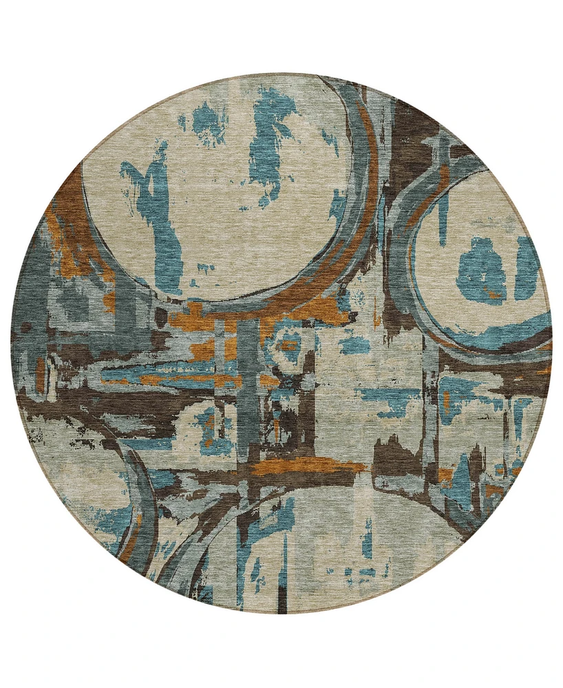 Addison Chantille ACN855 8'x8' Round Area Rug