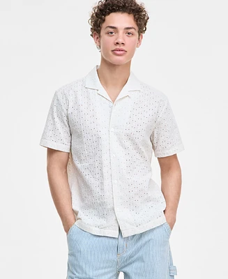Sun + Stone Men's Caden Floral Shirt, Exclusively at Macy's