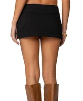 Edikted Womens Peni Mini Skort