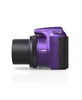 Minolta Minolta ProShot MN26Z 20 Mp Digital Camera w/26x Optical Zoom and Fhd Video (Purple)