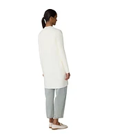 Soia & Kyo Womens Benela Mid-Thigh-length Sustainable Coatigan With Lapels
