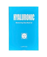 Lapcos Hyaluronic Moisturizing Beauty Sheet Mask Set 5 Sheets