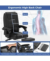 Massage Adjustable Executive Chair 400 Lbs Big & Tall Office Chair