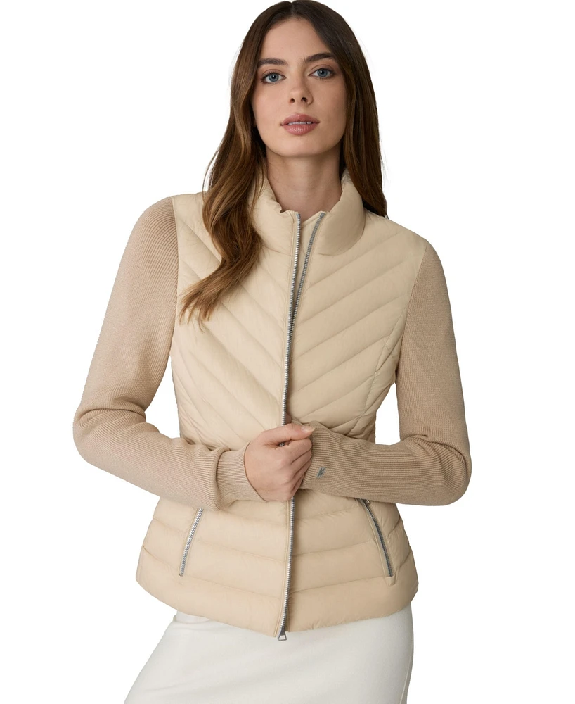 Soia & Kyo Womens Bexley Semi-Fitted Lightweight Down Jacket