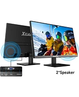 memzuoix Led Rechargeable Wireless Mouse and 27 Inch Computer Monitor 100hz 1920 x 1080p with Hdmi
