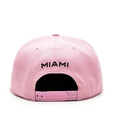 Fan Ink Men's and Women's Pink Inter Miami Cf Dawn Snapback Hat