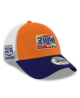 New Era Men's Orange/Royal Ricky Rudd 2025 Nascar Hall of Fame 9FORTY Adjustable Trucker Hat