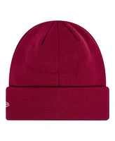 New Era Men's Burgundy Manchester United Seasonal Cuffed Knit Hat