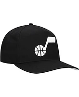 '47 Brand Men's Black Utah Jazz Core Logo Hitch Adjustable Hat