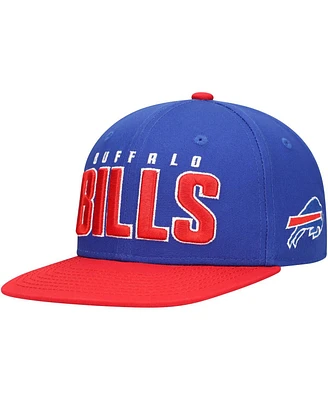 Outerstuff Preschool Royal/Red Buffalo Bills Lock Up Snapback Hat