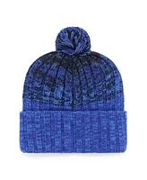 '47 Brand Big Boys and Girls Royal Toronto Blue Jays Cascade Cuffed with Pom Knit Hat