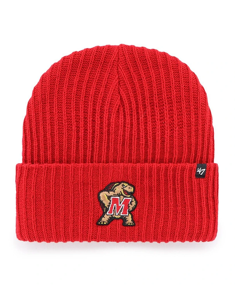 '47 Brand Men's Red Maryland Terrapins Harbor Cuffed Knit Hat