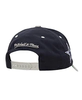 Mitchell & Ness Navy Dallas Cowboys Block Sweep Pro Adjustable Hat