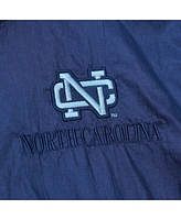 Mitchell & Ness Men's Navy North Carolina Tar Heels Anorak Vintage Logo Half-Zip Hoodie Jacket