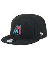 New Era Baby Boys and Girls Black Arizona Diamondbacks My First 9FIFTY Adjustable Hat