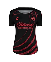 Charly Women's Black/Red Club Tijuana 2024/25 Home Authentic Jersey