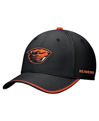 Nike Men's Black Oregon State Beavers Rise Performance Flex Hat