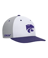 Nike Men's White/Gray Kansas State Wildcats Pro Performance Snapback Hat