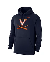 Nike Men's Navy Virginia Cavaliers Primary Club Fleece Pullover Hoodie