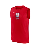 Nike Men's Red Miami Marlins City Connect Muscle Tank Top