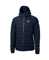 Cutter & Buck Men's Navy Cal Bears Mission Ridge Eco Insulated Puffer Full-Zip Jacket