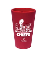 Wincraft Kansas City Chiefs 2024 Afc Champions 16oz. Silicone Pint Glass