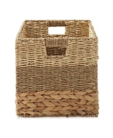 Casafield 10.5" x 10.5" Mixed Weave Storage Baskets
