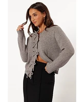 Petal and Pup Women's Wilde Bow Front Cardigan