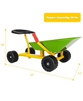 Kids Ride-On Sand Dumper with 4 Wheels Durable and Fun Toy for Outdoor Play