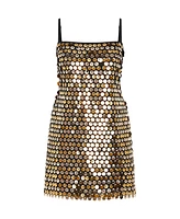 Plus Mini Disco Dress