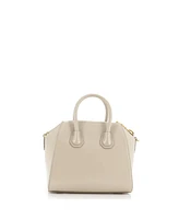 Pre-Owned Givenchy Mini Antigona Bag Glazed Leather