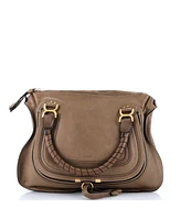 Pre-Owned Chloe Large Marcie Satchel Leather