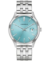 Caravelle Men's Classic Stainless Steel Bracelet Watch 41mm