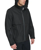 Dockers Men's Hooded Rain Jacket