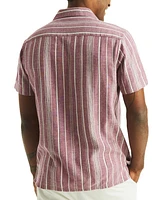Nautica Men's Classic-Fit Stripe Camp Shirt