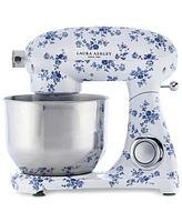 Laura Ashley Floral-Print 6L 6-Speed Die-Cast Stand Mixer
