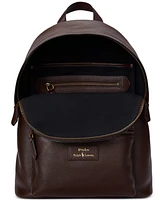 Polo Ralph Lauren Men's Pebbled Leather Backpack