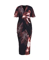 Plus Braelynn Print Maxi Dress