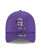 New Era Men's Purple Colorado Rockies 2025 Spring Training 39THIRTY Flex Hat