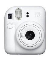 Fujifilm Instax Mini 12 Instant Film Camera, Clay White