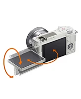 Sony Alpha Zv-E10 Aps-c Interchangeable Lens Mirrorless Vlog Camera Body (White)