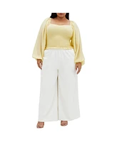 City Chic Plus Rowy Top