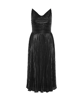 Plus Kamila Cowl Neck Dress
