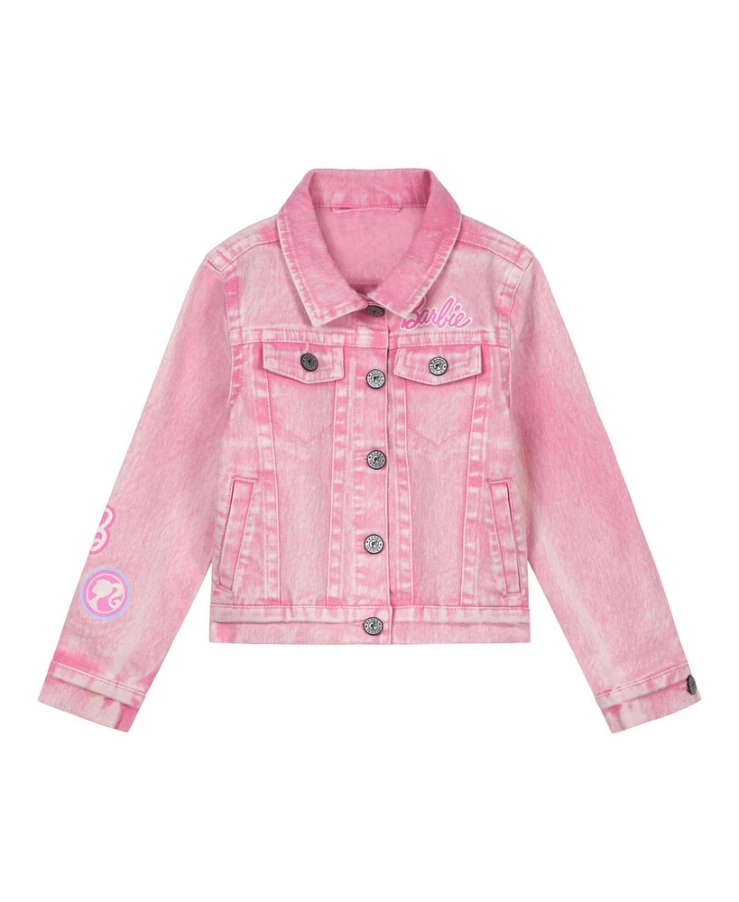 Barbie Pink Denim Jacket