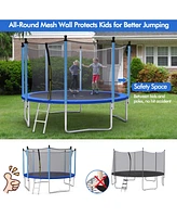 Outdoor Trampoline with Safety Closure Net Secure and Fun Play for Kids in the Backyard