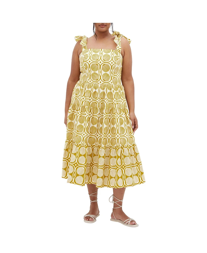 Plus Leila Seashell Dress