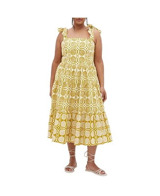 Plus Leila Seashell Dress