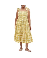 Plus Leila Seashell Dress