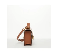 Susu The Jessica Brown Leather Crossbody Bag