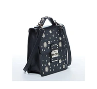 Susu Convertible Leather Backpack Purse Crossbody Bag Women's Handbag